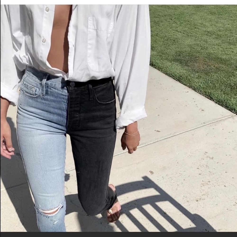 Frame Le Sylvie Black Indigo Mix 
Playtha